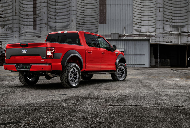 Illustration for article titled The 2019 Ford F-150 RTR Is Your Big Bouncing Off-Roading Beef-Boy Buddy